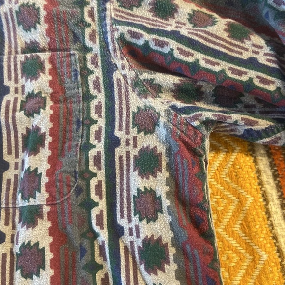 Vintage funky LL bean button down - Picture 4 of 8